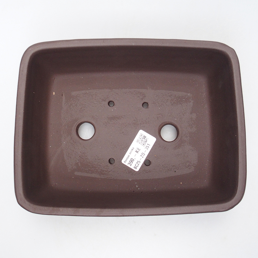 Schale 21 x 17 x 7,5 cm braun