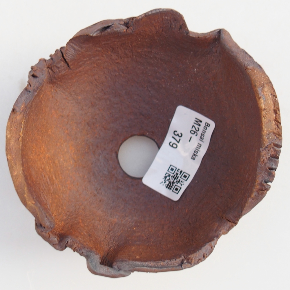 Keramikschale 10 x 9,5 x 7 cm , Farbe braun