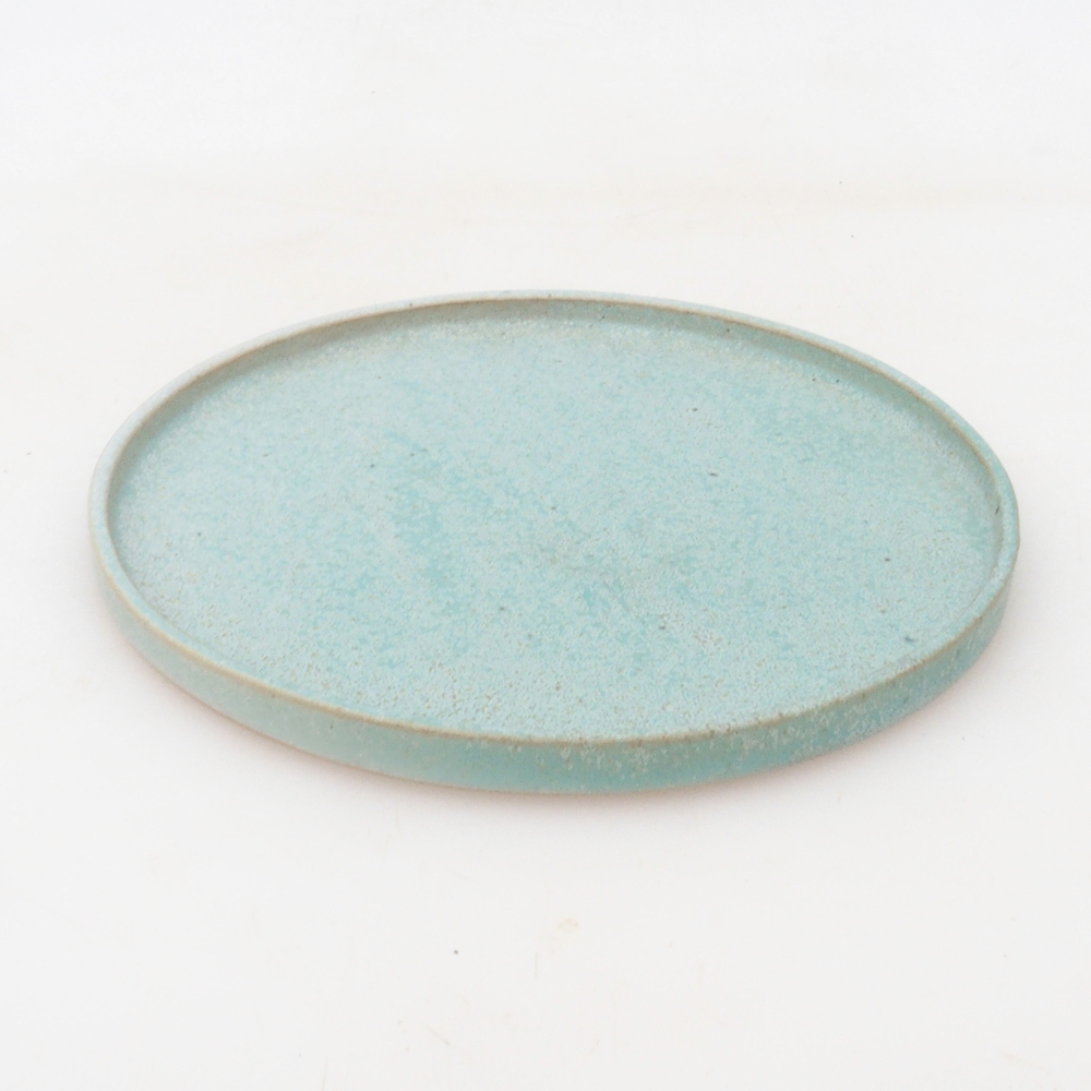 Runde Bonsai-Konsole D7-S - 16 x 16 x 1 cm - grün