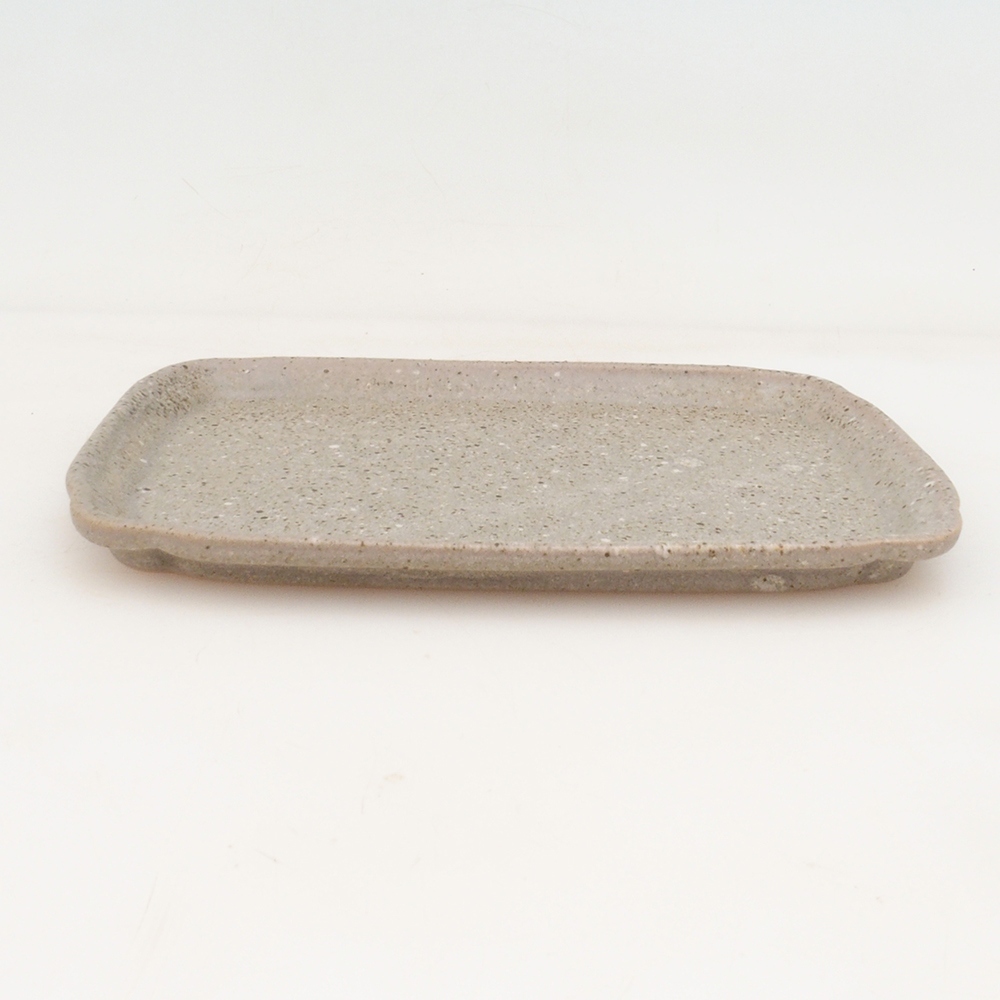 Keramikschale H50 - 18 x 13 x 1 cm - beige