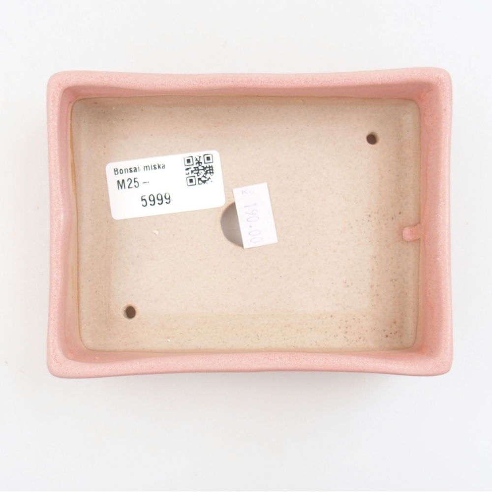 Bonsaischale aus Keramik 15,5 x 12 x 6 cm, Farbe blau