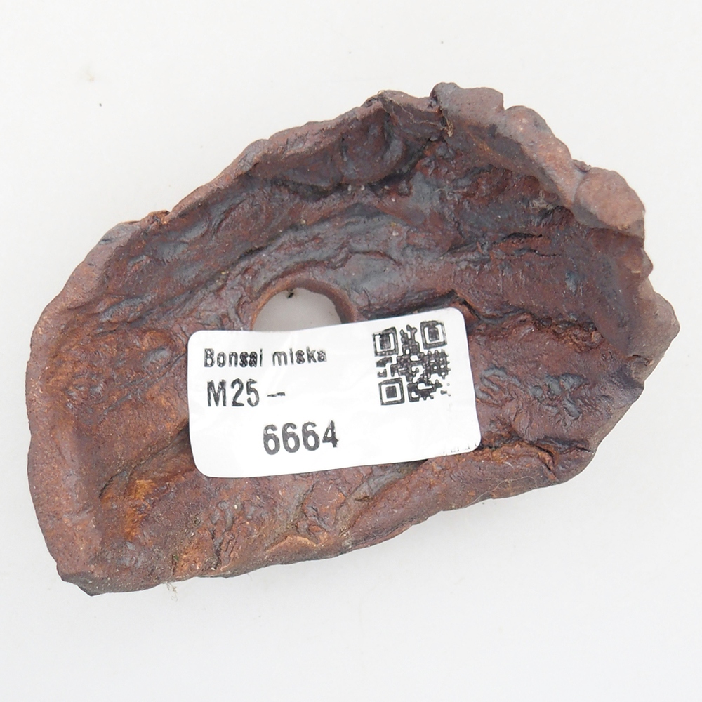 Keramikschale 7,5 x 5,5 x 6 cm , Farbe braun