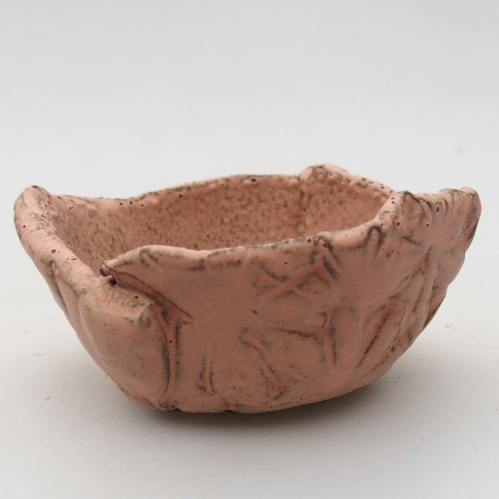 Keramikschale 9 x 8 x 4 cm , Farbe rosa