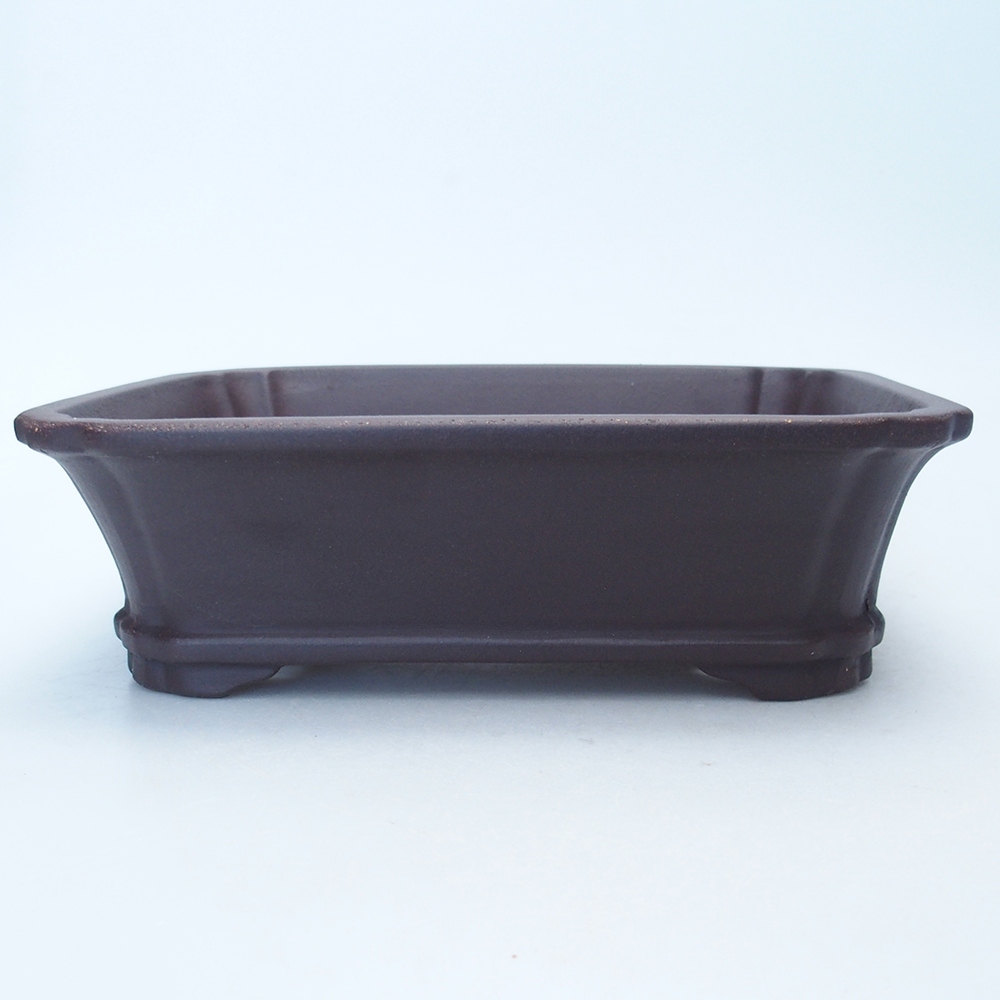 Schale 21 x 18 x 6,5 cm braun