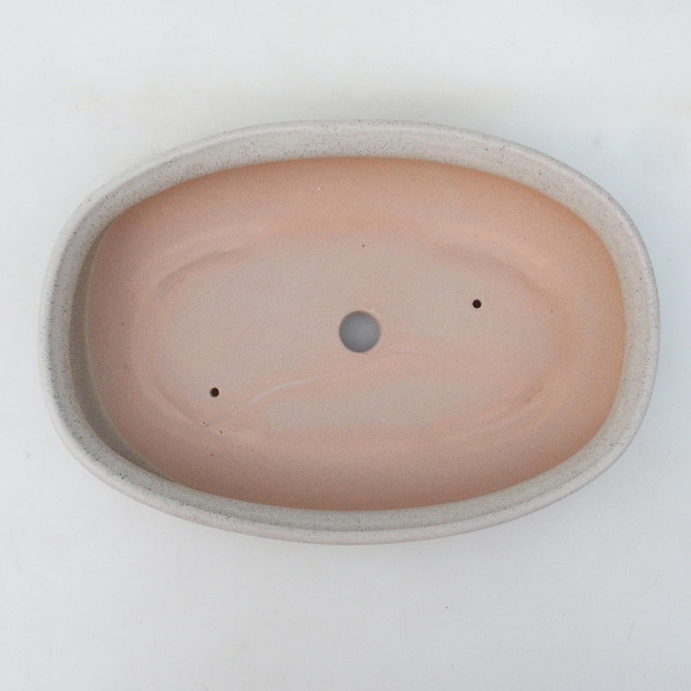 Bonsaischale H15 - 25,5 x 17,5 x 6 cm - beige