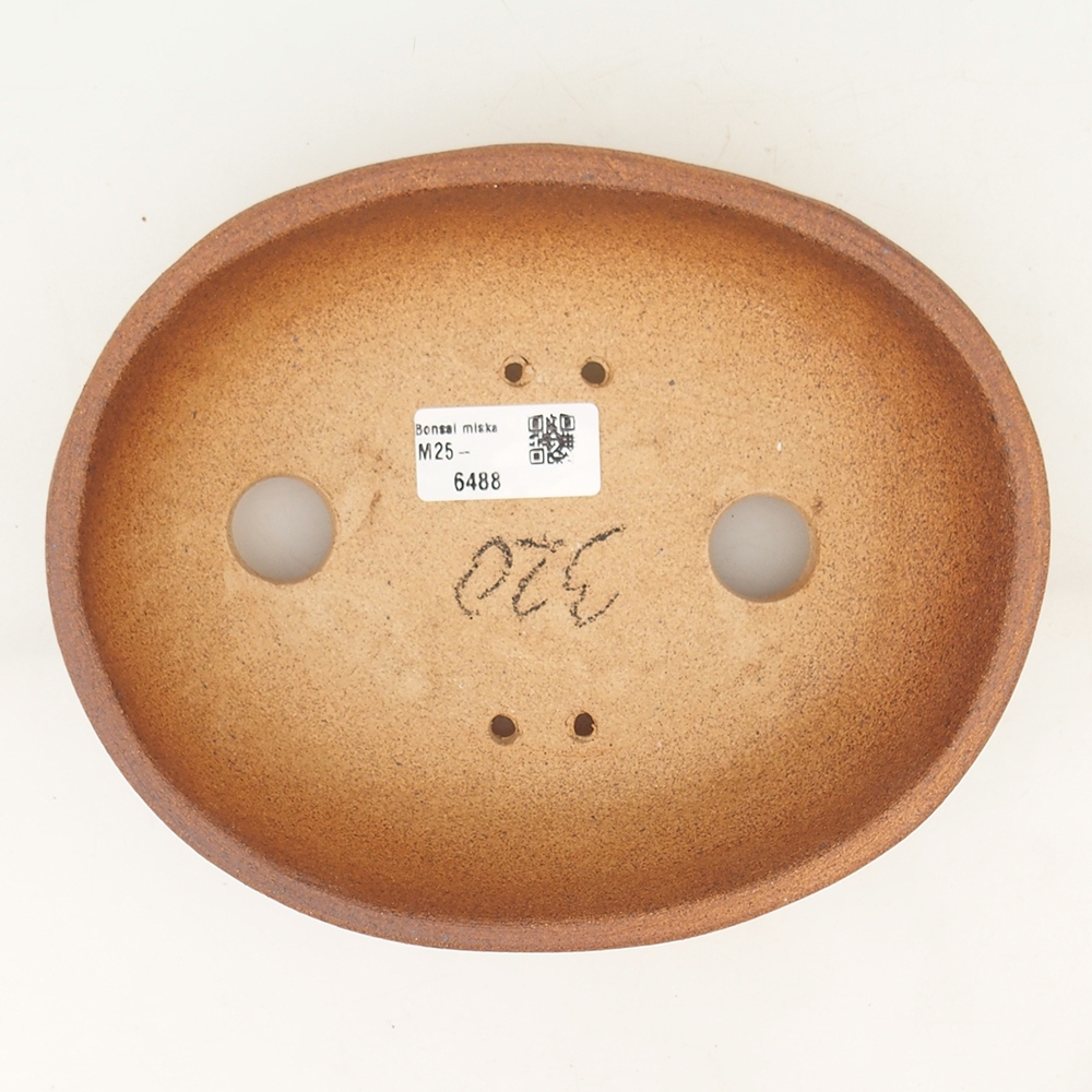 Bonsaischale 20 x 16 x 6 cm , Farbe braun