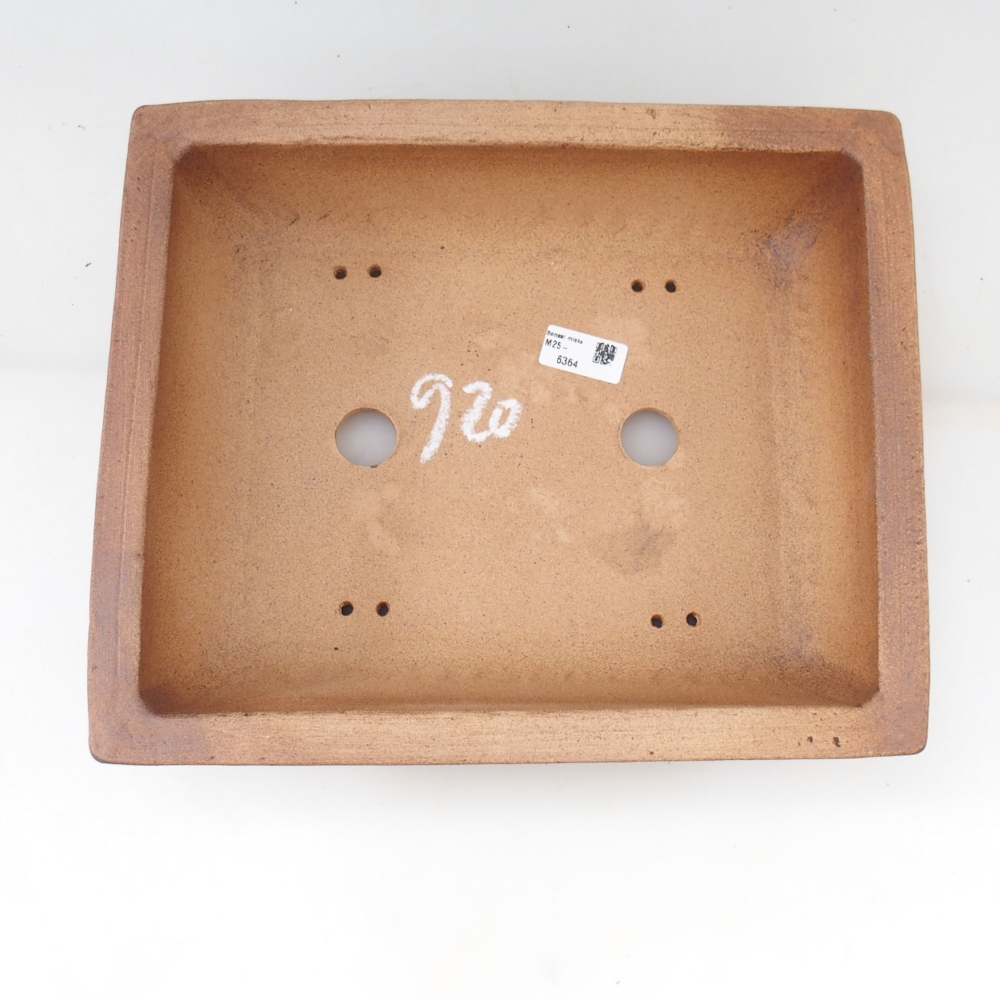 Bonsaischale 35 x 29 x 9 cm , Farbe braun