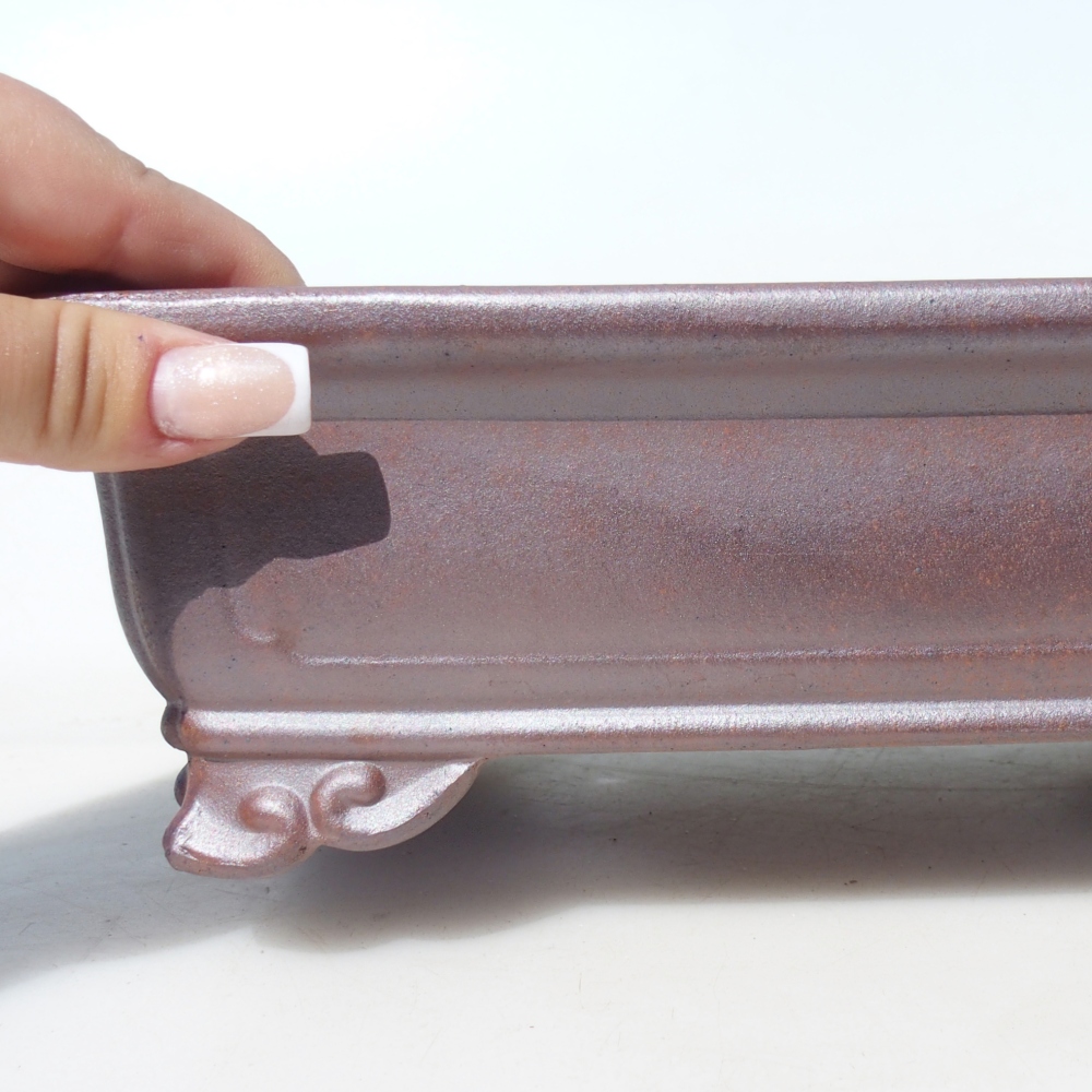 Schale 24,5 x 16,5 x 8 cm braun