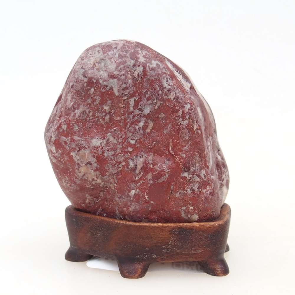 Suiseki - Stein mit DAI (Holzsockel)