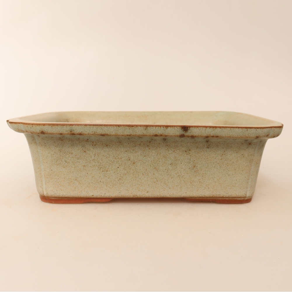 Keramikschale  20 x 15,5 x 5,5 cm, Farbe: Beige