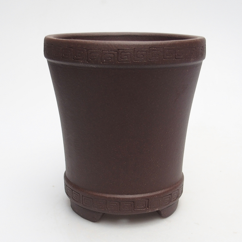 Schale 11 x 11 x 12 cm braun