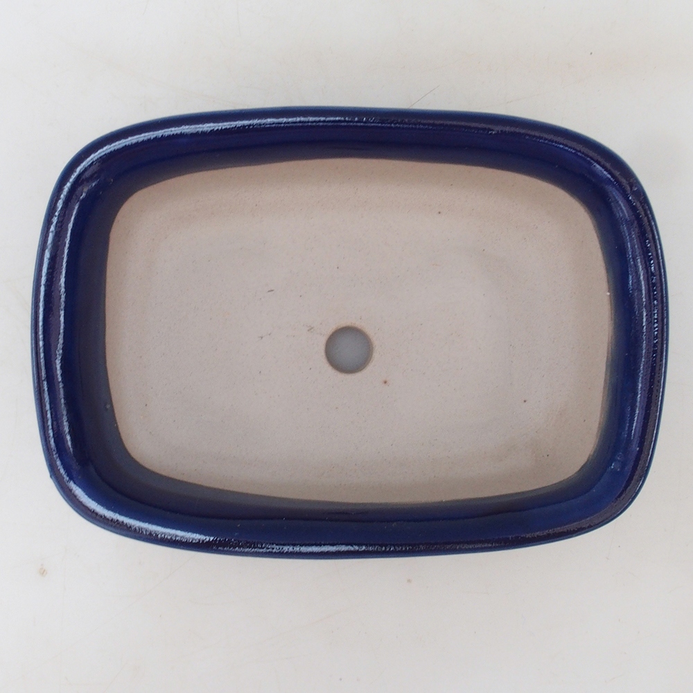 Bonsaischale H02 - 19 x 13 x 5 cm - blau