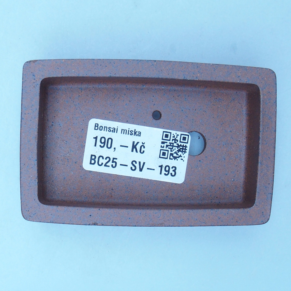Schale 9 x 6 x 2 cm braun