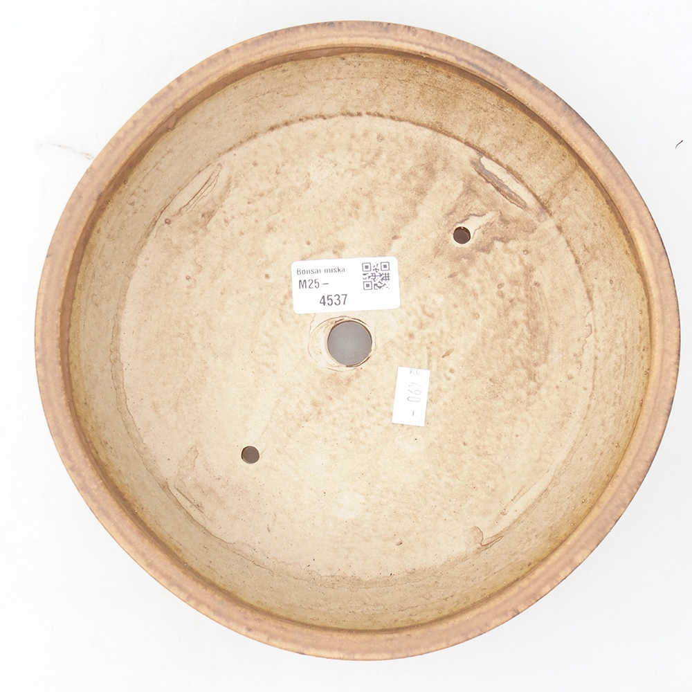 Bonsaischale aus Keramik 21,5 x 21,5 x 6 cm, rosa