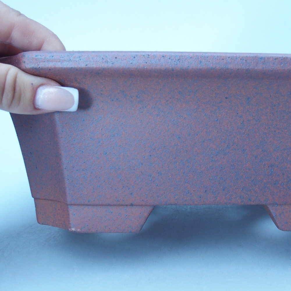 Schale 25 x 19 x 8,5 cm braun