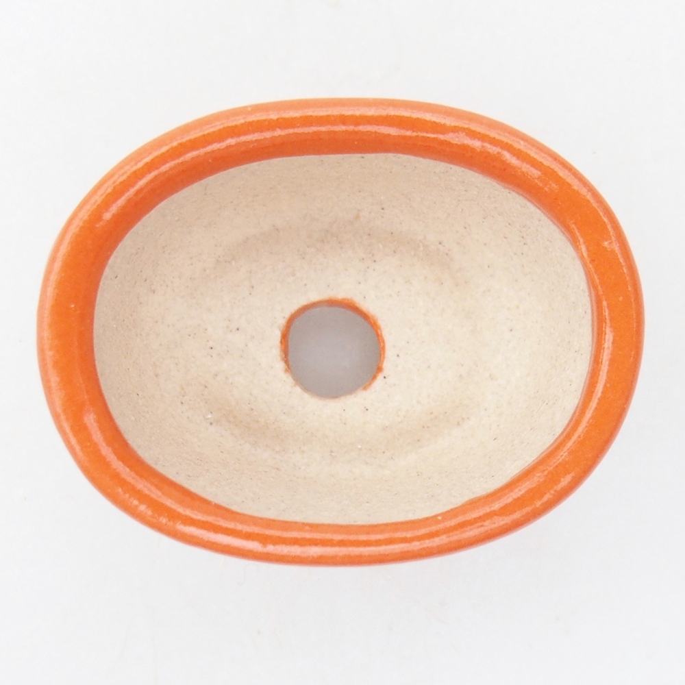 Mini-Bonsaischale 3 x 2,5 x 2 cm, orange