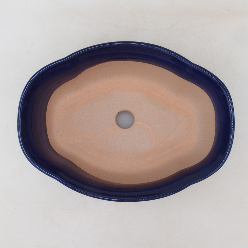 Bonsaischale H75 - 19 x 14 x 6,5 cm - blau