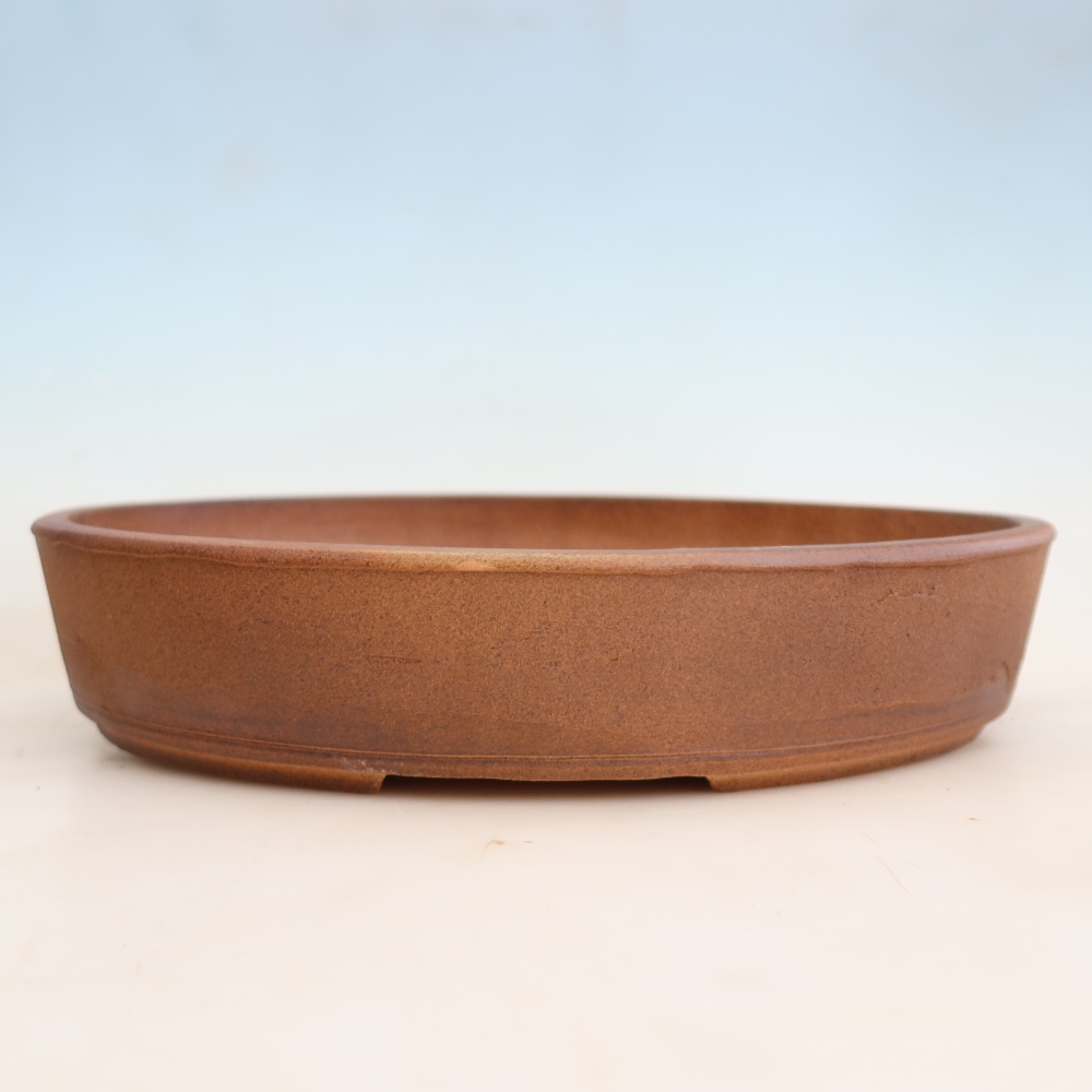 Keramik-Bonsai-Schale 37 x 30 x 7 cm, Farbe: braun