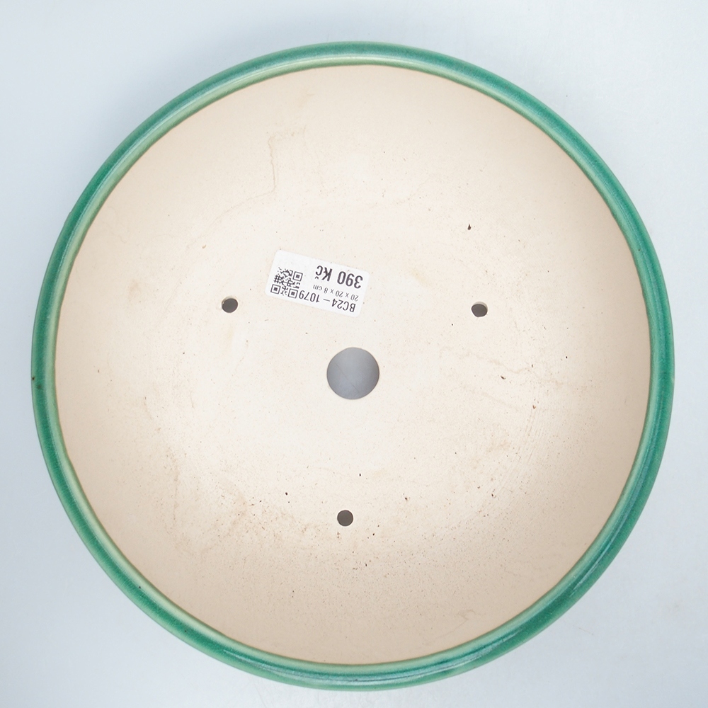 Schale 21 x 21 x 8,5 cm grün