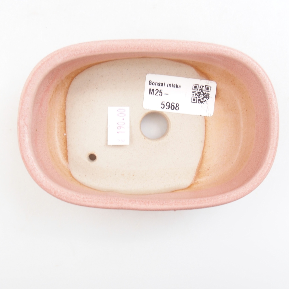 Bonsaischale aus Keramik 15,5 x 12 x 6 cm, Farbe blau