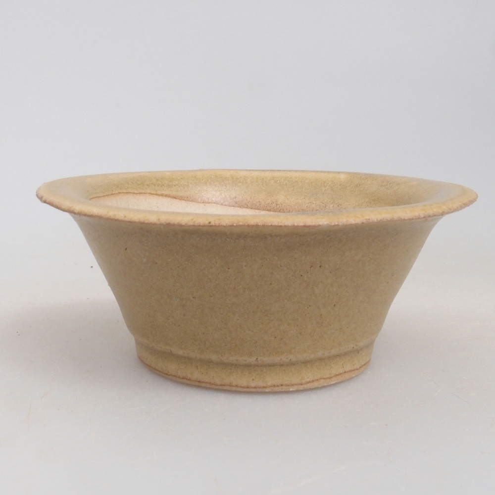 Mini-Bonsaischale 7 x 7 x 2,5 cm, braun