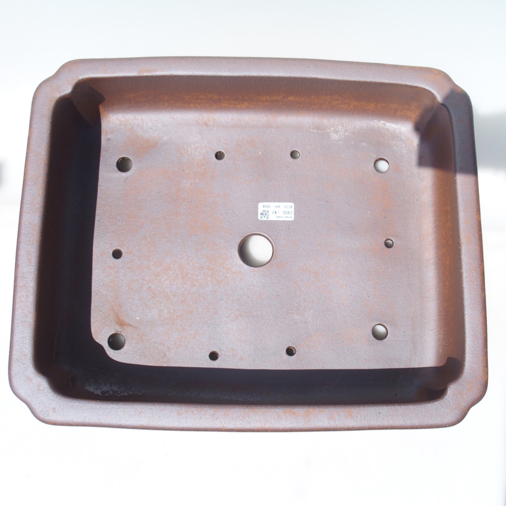 Schale 46 x 37,5 x 13,5 cm braun - NUR PERSÖNLICHE ABHOLUNG ODER PALLETTENVERKEHR