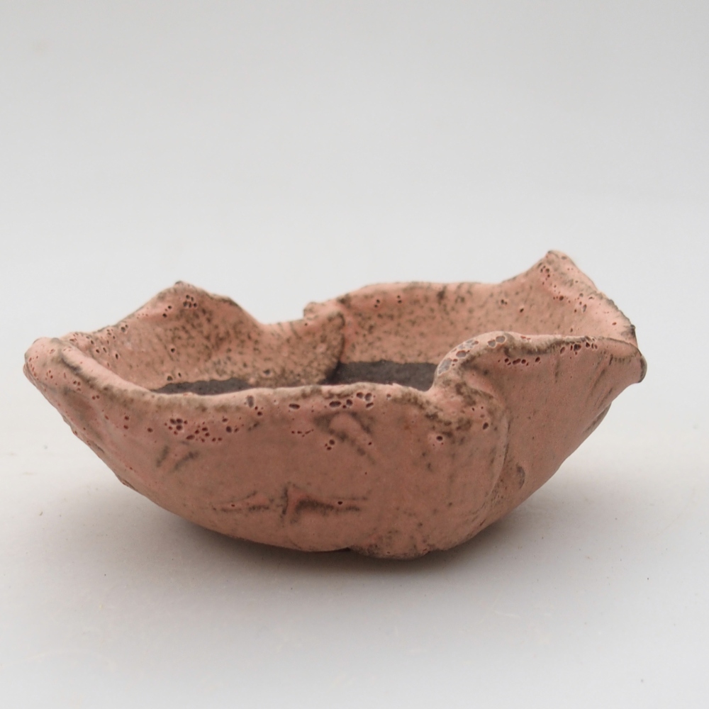 Keramikschale 9 x 7,5 x 4 cm , Farbe rosa