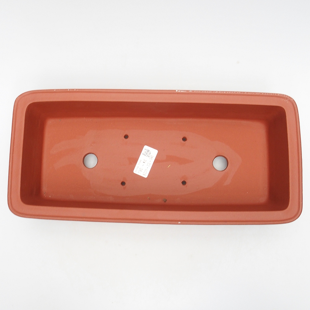 Schale 35 x 17 x 8,5 cm ziegelfarben