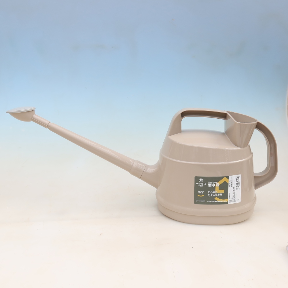 Kunststoff-Gießkanne, 4,5 Liter, grau