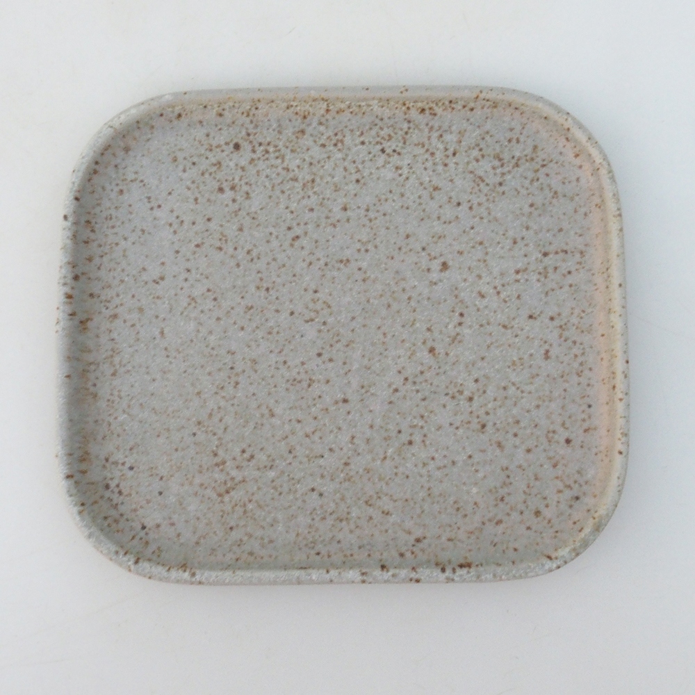 Keramikschale H38 -12 x 11 x 1 cm - beige
