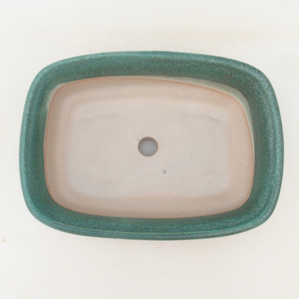 Bonsaischale H02 - 19 x 13 x 5 cm - grün