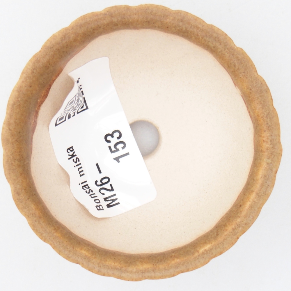 Mini-Bonsaischale 5,5 x 5,5 x 3 cm, braun