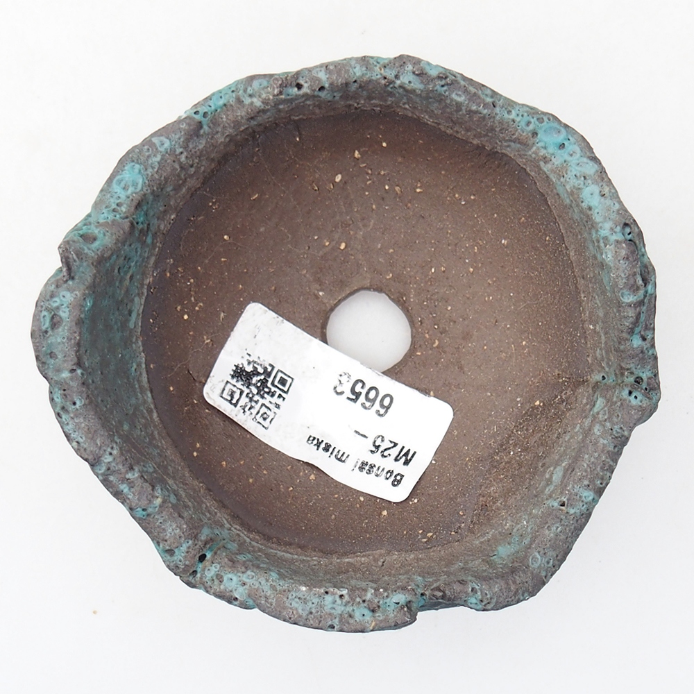 Keramikschale 9 x 8,5 x 4,5 cm , Farbe blau