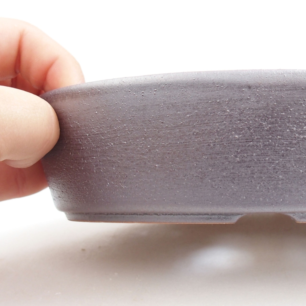 Bonsaischale aus Keramik 15,5 x 12 x 6 cm, Farbe blau