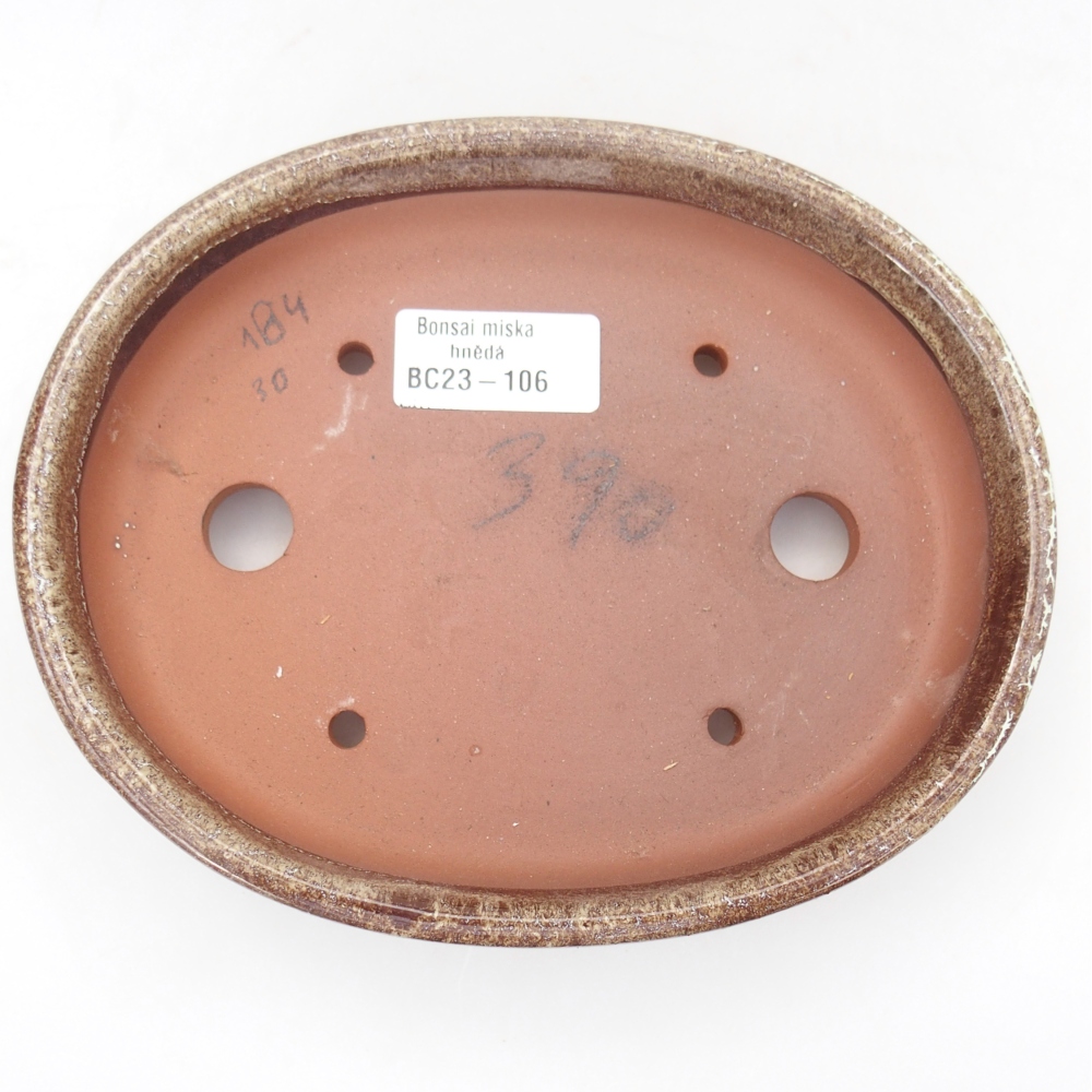 Schale 26 x 21 x 6,5 cm blau-grün