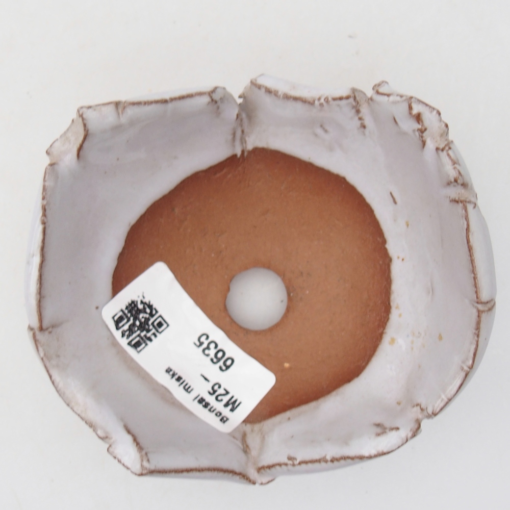 Keramikschale 9 x 8 x 5 cm , Farbe weiß