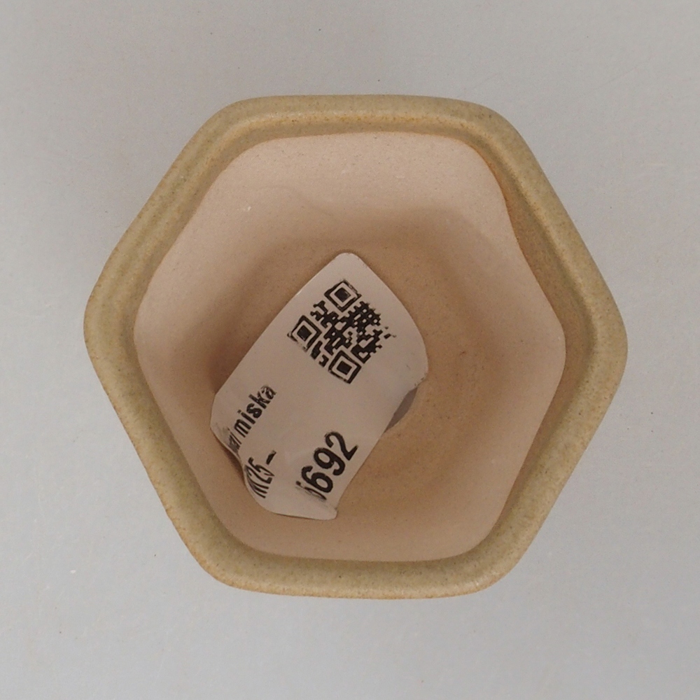 Mini-Bonsaischale 5 x 5 x 5 cm, braun