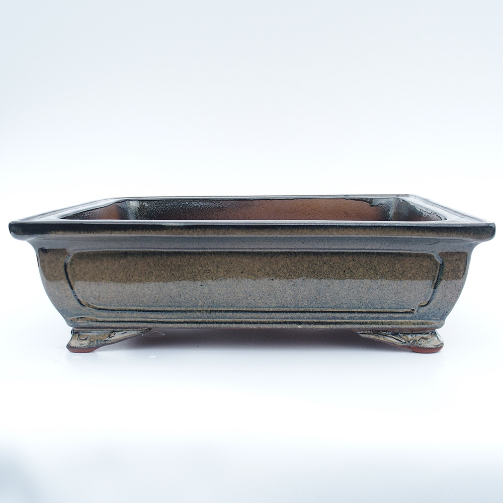 Schüssel 40 x 30 x 12 cm grau