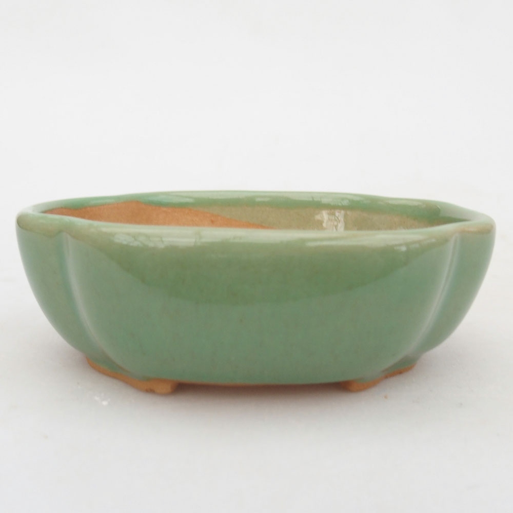 Bonsaischale aus Keramik 125 x 10 x 3 cm, braun