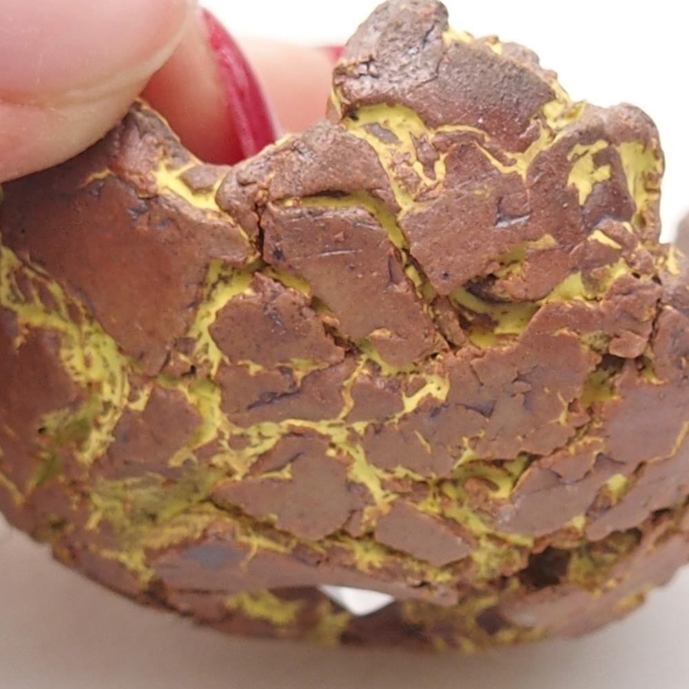 Keramikschale 5,5 x 5 x 4 cm , Farbe gelb