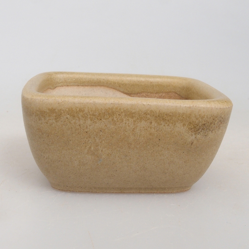 Mini-Bonsaischale 5,5 x 4,5 x 2,5 cm, braun