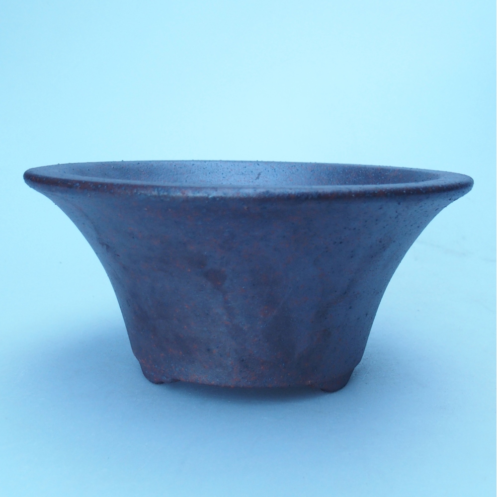 Schale 15 x 15 x 7 cm braun
