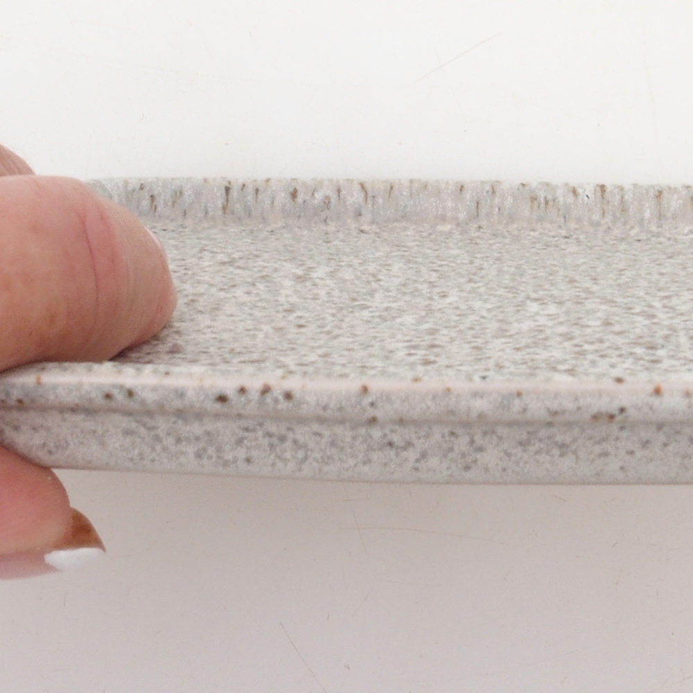 Keramikschale H17 -15,5 x 11 x 1 cm - beige