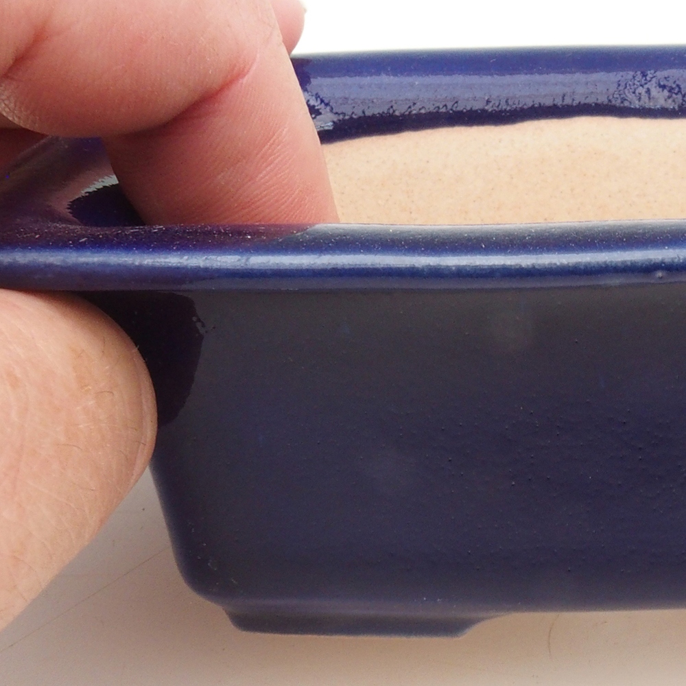 Bonsaischale H11 - 11,5 x 10 x 4 cm - blau
