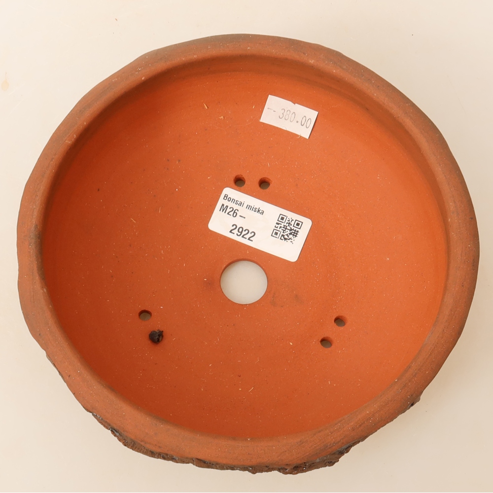 Keramik-Bonsai-Schale 17 x 17 x 6 cm, Farbe: braun