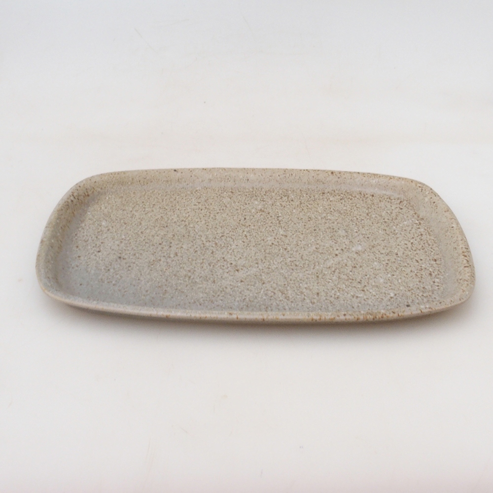 Keramikschale H08 - 22,5 x 16 x 1 cm - beige