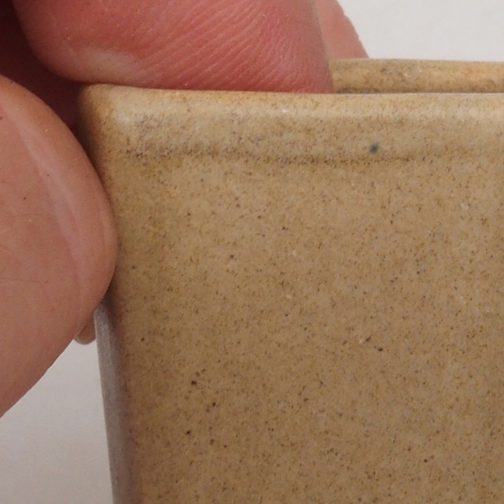 Mini-Bonsaischale 3,5 x 3 x 5 cm, braun