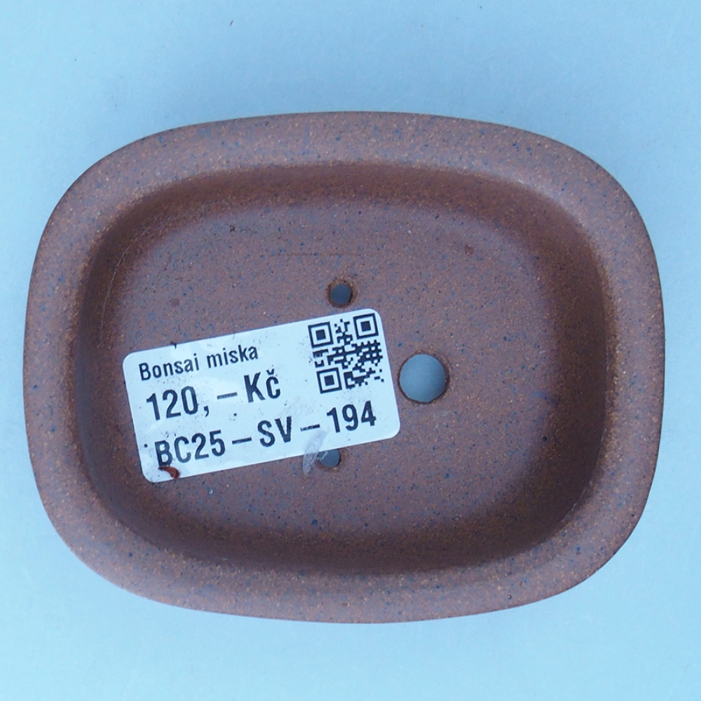 Schale 9 x 7 x 3 cm braun