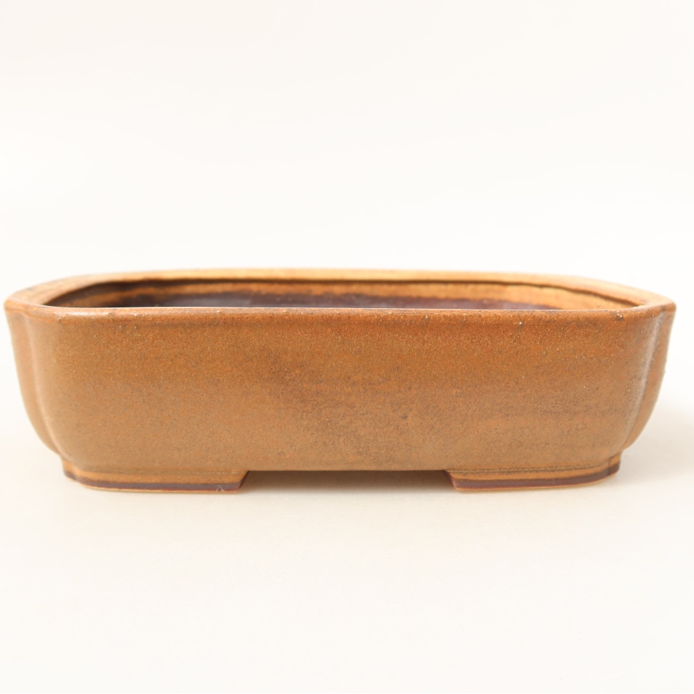 Keramik-Bonsai-Schale 18 x 15 x 6 cm, Farbe: Rosa