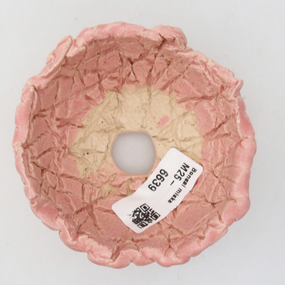 Keramikschale 9 x 8,5 x 5 cm , Farbe rosa